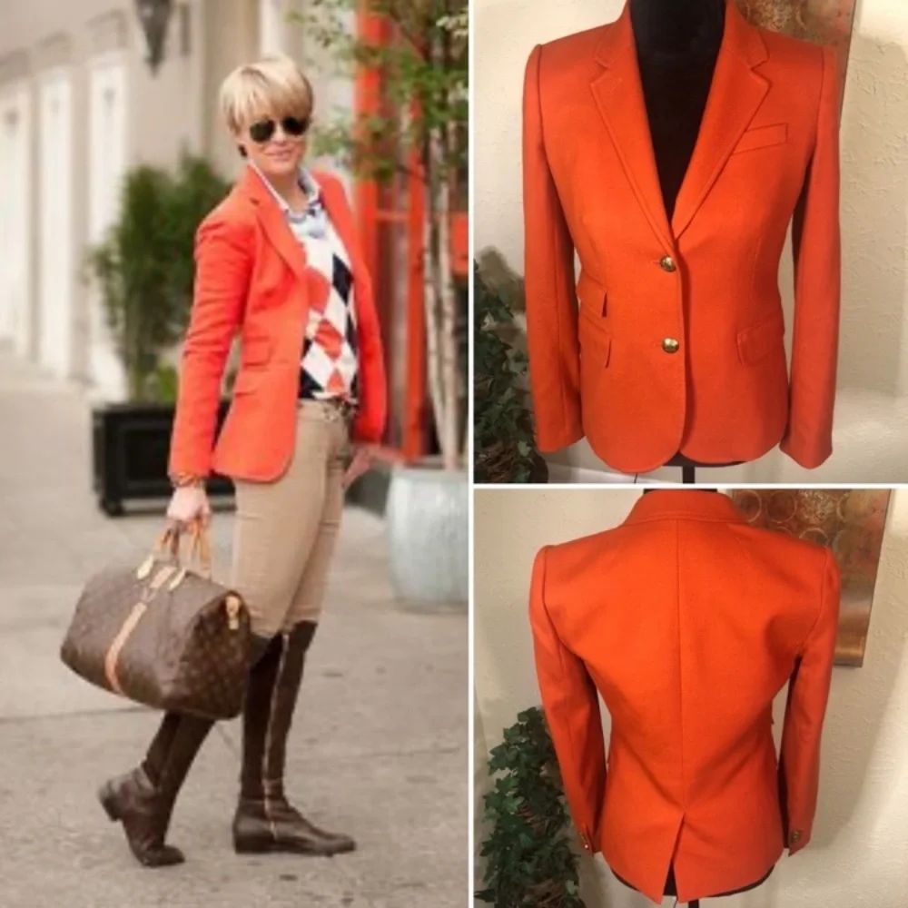 Like new J. Crew Classic Schoolboy Blazer Wool Jacket